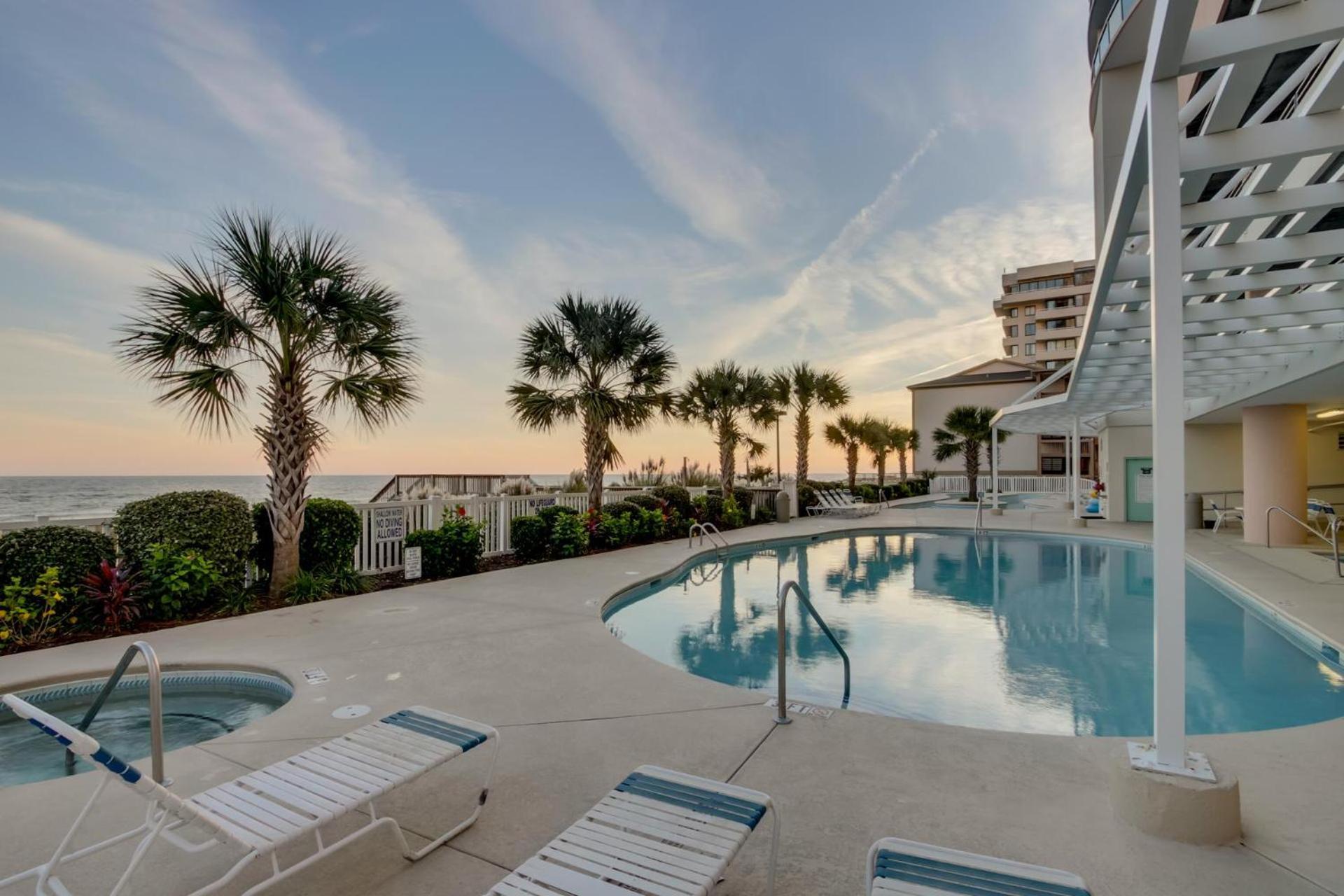 Blue Water Keyes 1003 - Oceanfront - Crescent Beach Section Villa Myrtle Beach Eksteriør billede